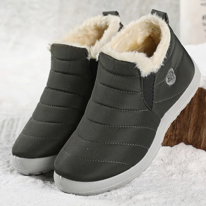 Baskets femme 2025 chaussures d'hiver femme mocassins en fourrure baskets d'hiver légères chaussures décontractées femmes chaussures d'hiver plates femme