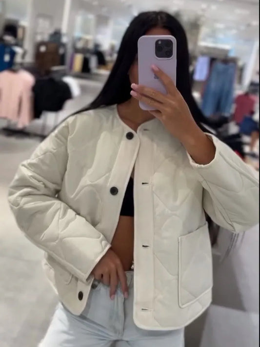 HH femmes hiver Plaid coutures coton manteau femme simple boutonnage poches décorer haute rue manteau à manches longues manteau décontracté