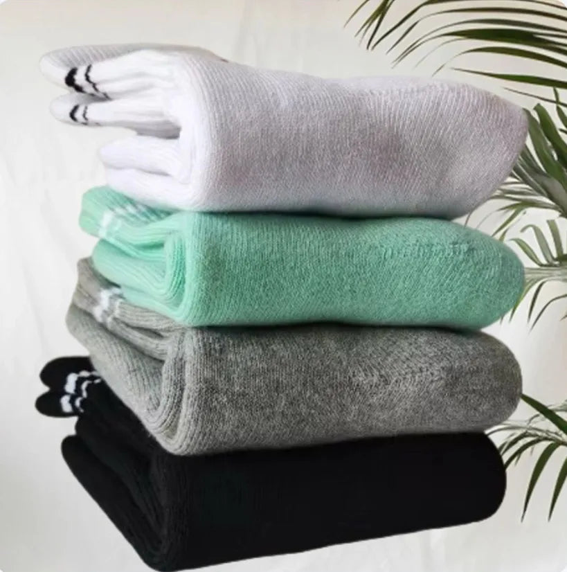 Nouveau coton rétro femmes Yoga sport chaussette moyenne longue chaussettes Pilates Fitness sport quatre saisons haute qualité femmes Yoga chaussette