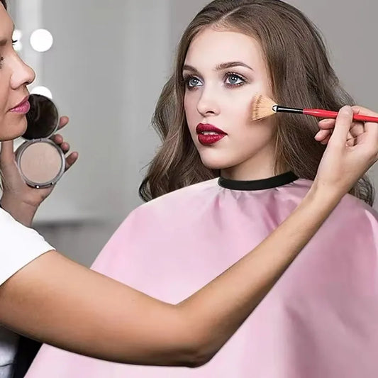 Durable Makeup Cape Hair Cutting Cape Home Salon Use Hairdresser's Cape Hair Cut Cape Easy To Clean