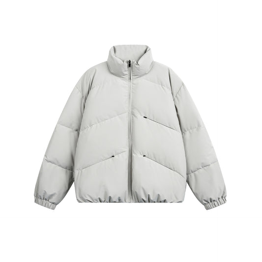 Manteau hiver Outdoor Waterproof Quilted Stand Collar Bomber Down Jacket Coat