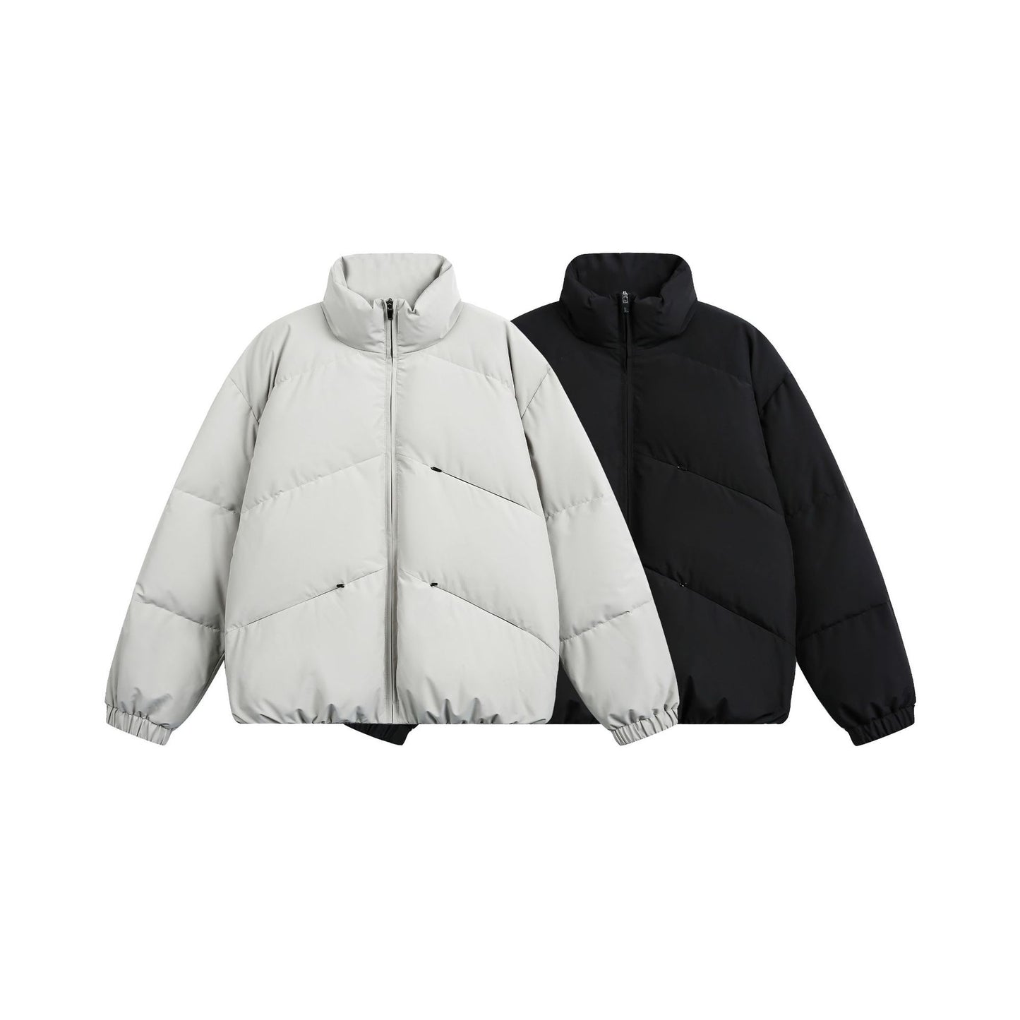 Manteau hiver Outdoor Waterproof Quilted Stand Collar Bomber Down Jacket Coat