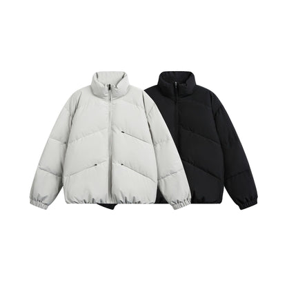 Manteau hiver Outdoor Waterproof Quilted Stand Collar Bomber Down Jacket Coat