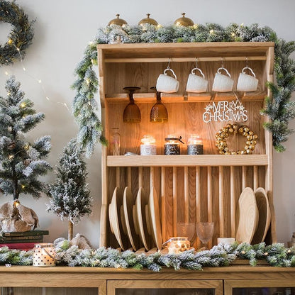 Christmas Floral Decoration Cedar Belt Landscaping Props Desktop Hanging Decorations