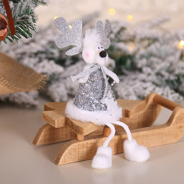 New Year Latest Christmas Angel Dolls Cute Xmas Tree Ornament Noel Deco Christmas Decoration for Home Navidad Kid Gift