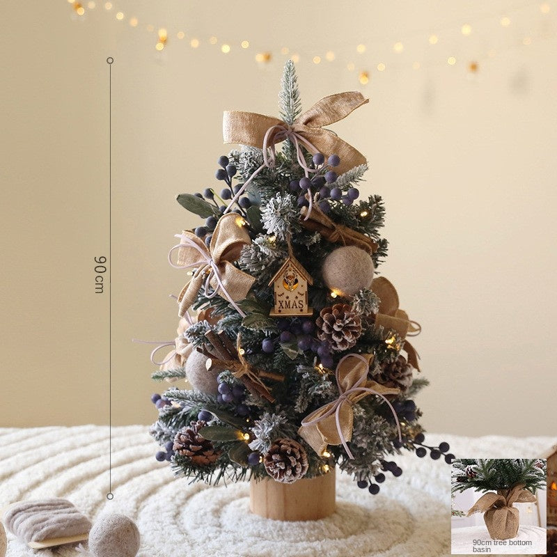 Berry Desktop Christmas Tree Set DIY Christmas Decoration Home Window Display Ornament