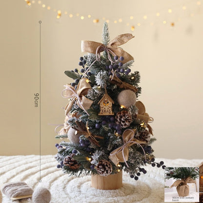 Berry Desktop Christmas Tree Set DIY Christmas Decoration Home Window Display Ornament