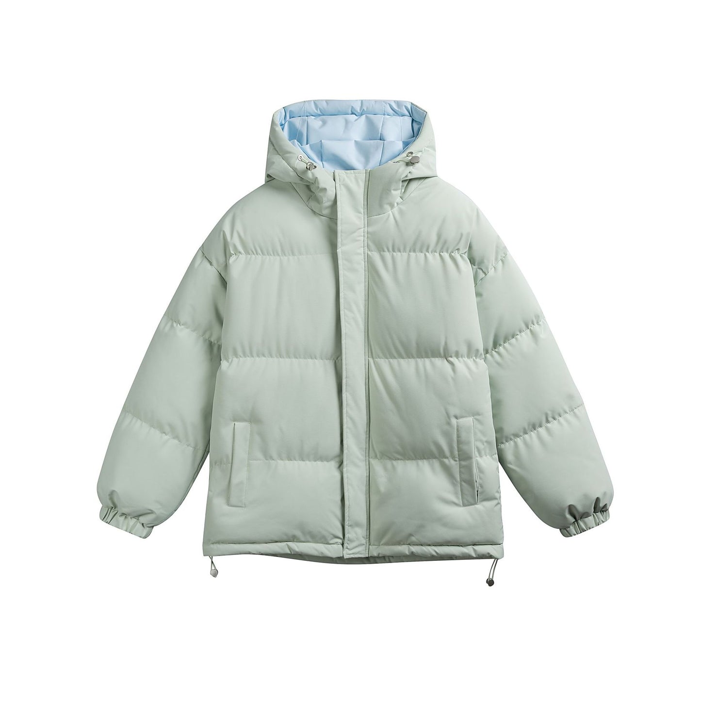 Manteau hiver Casual Hooded Coat for Couples Loose Thick Warm