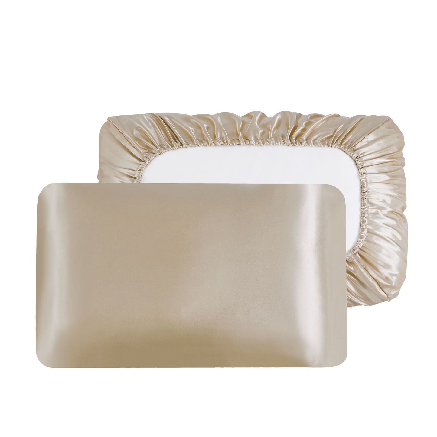 taie d'oreiller en satin -protection des cheveux & peau