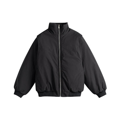 Manteau hiver Thickened Warm  Stand Collar Cotton Coat