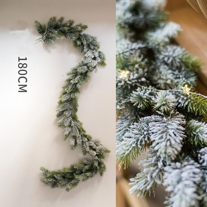 Christmas Floral Decoration Cedar Belt Landscaping Props Desktop Hanging Decorations
