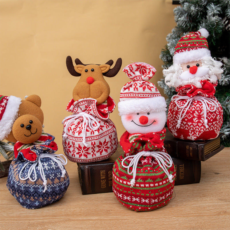 Christmas decorations, Christmas Eve apple bags