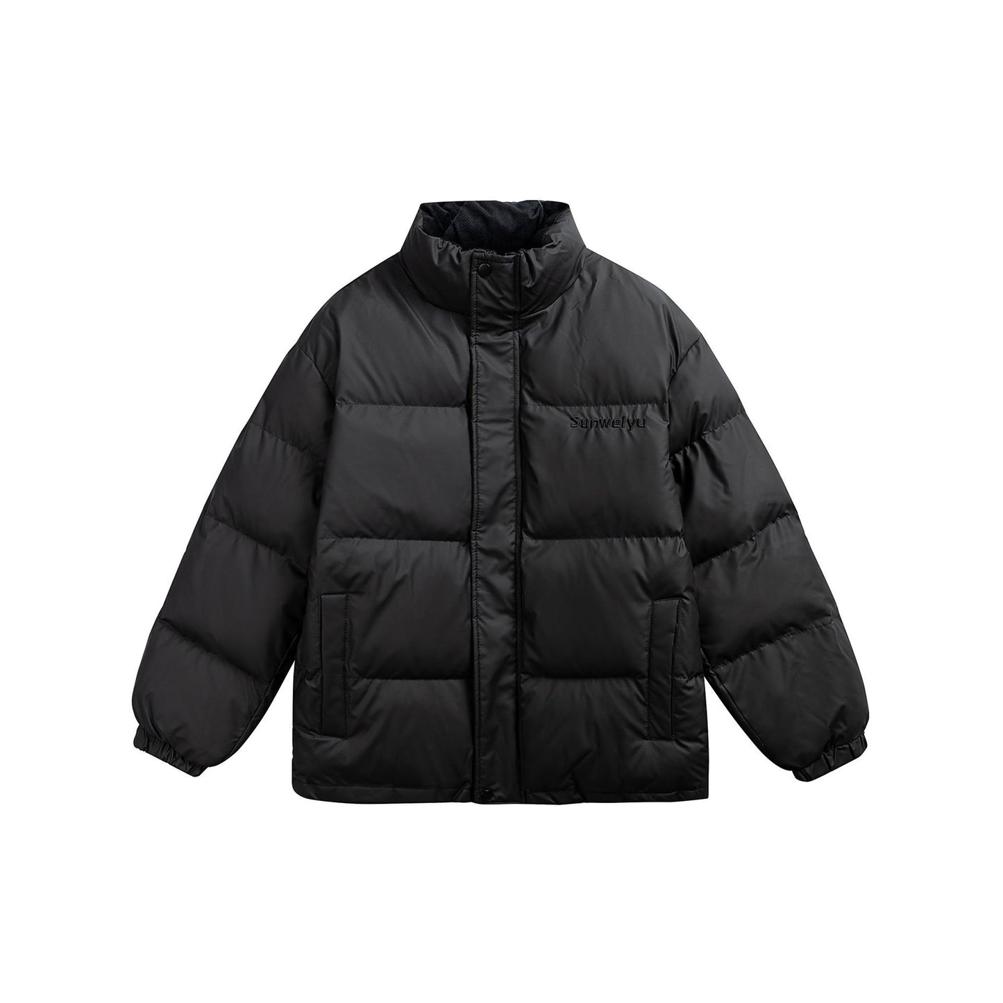 Manteau hiver Stand Collar Oversized Cotton Jacket Men's Retro Warm Winter Coat