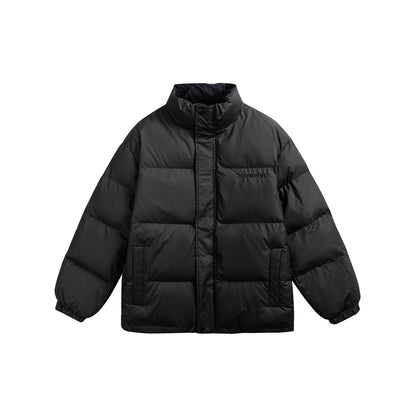 Manteau hiver Stand Collar Oversized Cotton Jacket Men's Retro Warm Winter Coat