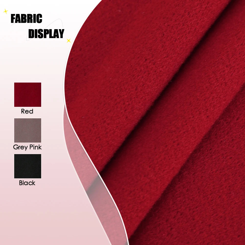 Mia Muse Manteaux d'hiver pour femme, couleur unie, manches longues, revers boutonné, manteaux de travail, nouvel an, rouge, cadeau de Saint-Valentin, vêtements d'extérieur