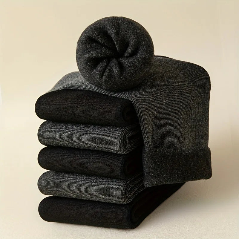 Chaussettes décontractées confortables et rembourrées pour hommes, vêtements d'hiver en plein air pour hommes, indispensables