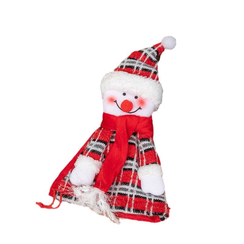 Creative Christmas Decoration Cartoon Tote Bag Gift Bag Christmas Present Bag Kids Candy Bag Apple Bag