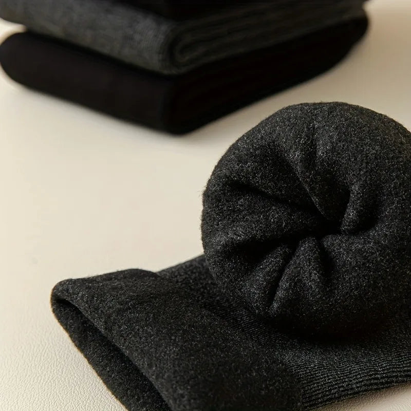 Chaussettes décontractées confortables et rembourrées pour hommes, vêtements d'hiver en plein air pour hommes, indispensables