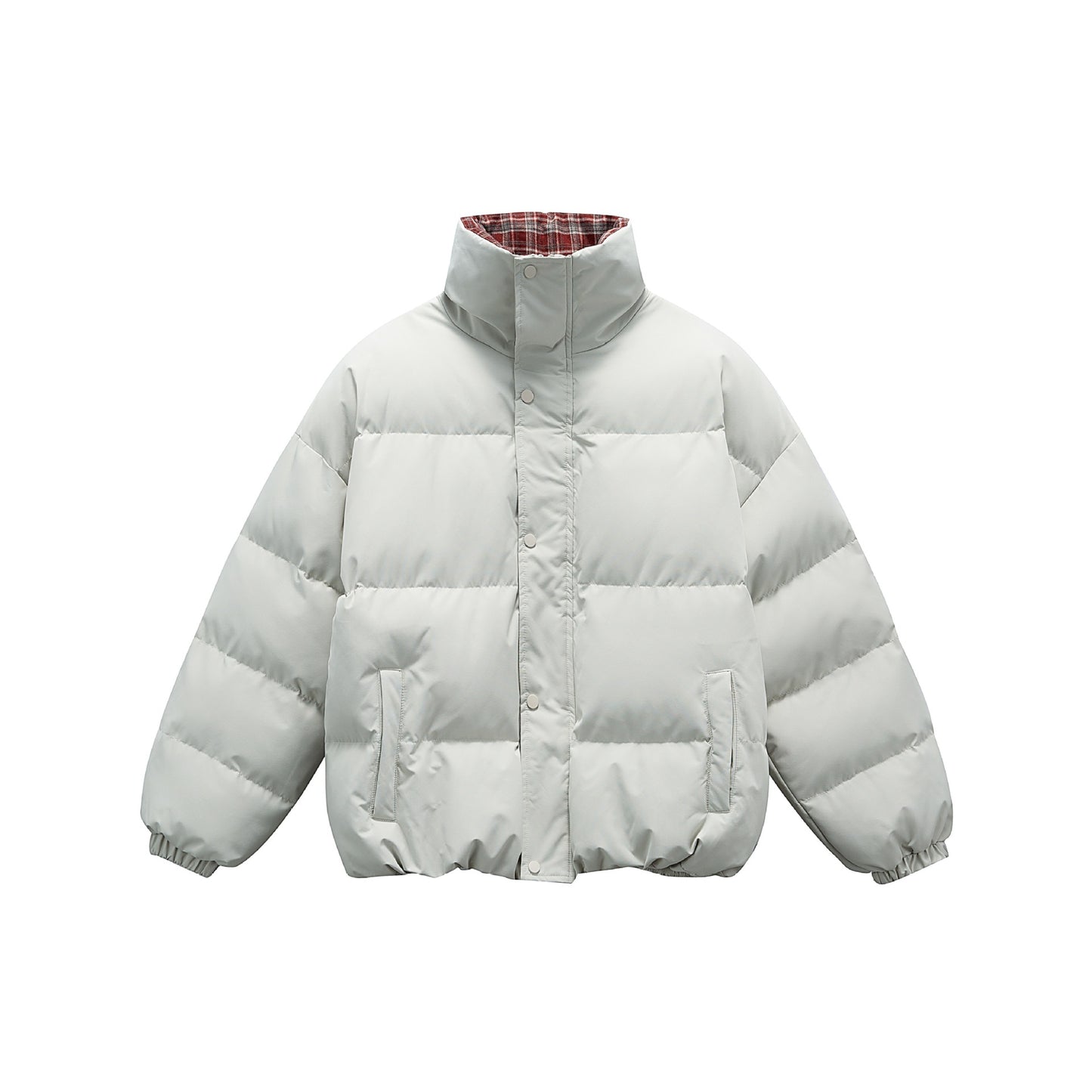 Manteau hiver Thickened Stand Collar Cotton Coat Couple Retro Warm Bread Style Cotton Jacket Outerwear