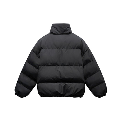 Manteau hiver Thickened Stand Collar Cotton Coat Couple Retro Warm Bread Style Cotton Jacket Outerwear