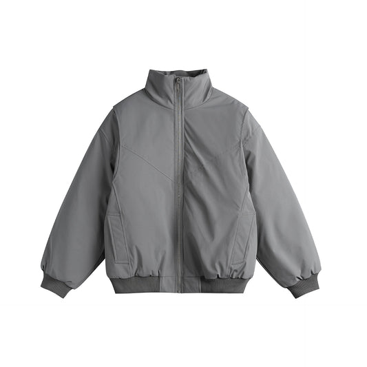 Manteau hiver Thickened Warm  Stand Collar Cotton Coat