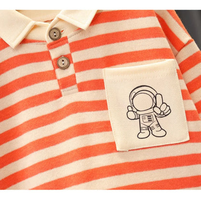 Nouveau printemps automne bébé garçons filles vêtements mode rayé enfants T-Shirt pantalon 2 pièces/ensemble enfant en bas âge Costume décontracté enfants survêtements