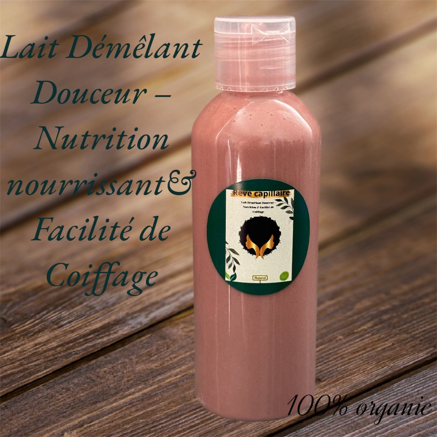 Lait démêlant pour cheveux secs abimés et cassants