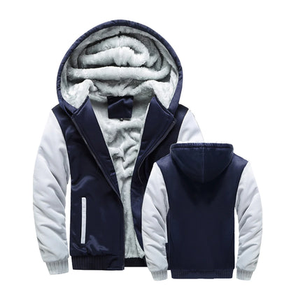 Veste d'hiver hommes manteau chaud épais polaire mâle fermeture éclair vestes à capuche décontracté vêtements de sport à capuche vêtements d'extérieur manches longues sport à capuche