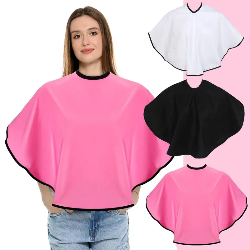 Durable Makeup Cape Hair Cutting Cape Home Salon Use Hairdresser's Cape Hair Cut Cape Easy To Clean