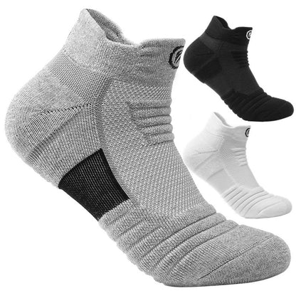 1/3 paires/lot chaussettes pour hommes bas de Compression respirant basket-ball sport cyclisme course serviette chaussettes haute élastique Tube chaussettes