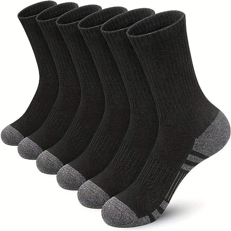 10/5/3 paires respirant Con bas de sport hommes fibre de bambou automne et hiver hommes chaussettes Absorption de la sueur déodorant affaires Sox