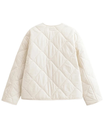 HH femmes hiver Plaid coutures coton manteau femme simple boutonnage poches décorer haute rue manteau à manches longues manteau décontracté