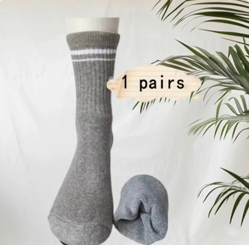 Nouveau coton rétro femmes Yoga sport chaussette moyenne longue chaussettes Pilates Fitness sport quatre saisons haute qualité femmes Yoga chaussette