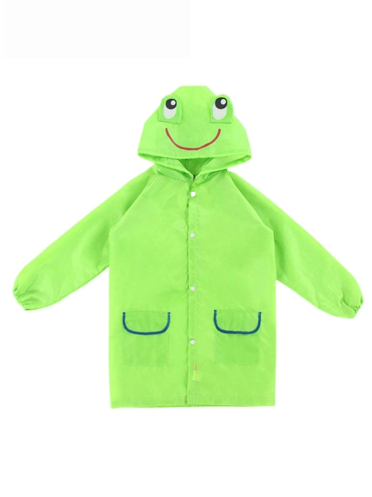Manteau de pluie avec poche pour garçons et filles, imperméable avec animaux de dessin animé, veste de pluie élégante et imperméable pour enfants en bas âge, Poncho de pluie