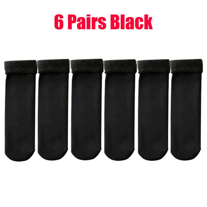 Nouvelles femmes hiver épaissir chaud chaussette courte thermique cachemire laine chaussettes neige velours bottes chaussettes maison sol Calcetines Mujer