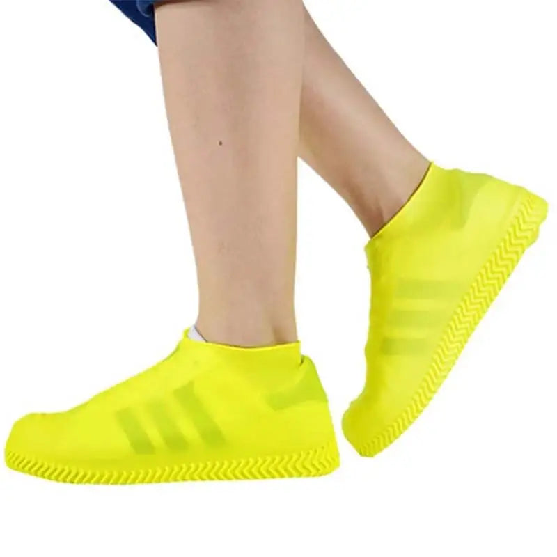 Waterproof Shoe Covers Silicone Anti-Slip Rain Boots Unisex Sneakers Protector for Outdoor Rainy Day Reusable Rain Shoe Covers