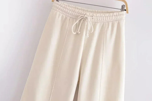 Ensemble 2 pièces à la mode pour femme, sweat-shirt polaire doublé, veste bombardier extensible + pantalon taille haute pour femme sauvage, hiver 2025