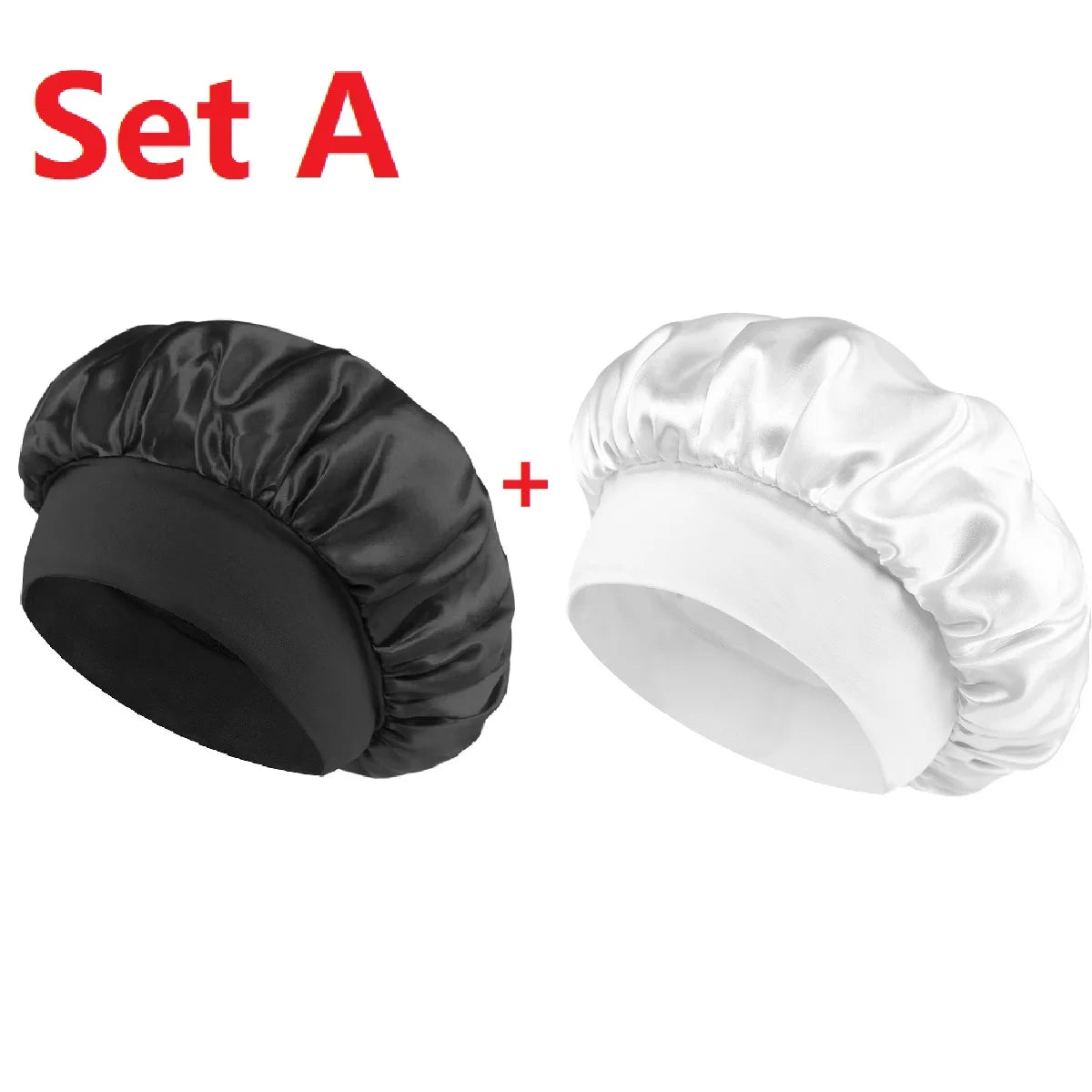 Bonnet de nuit à larges