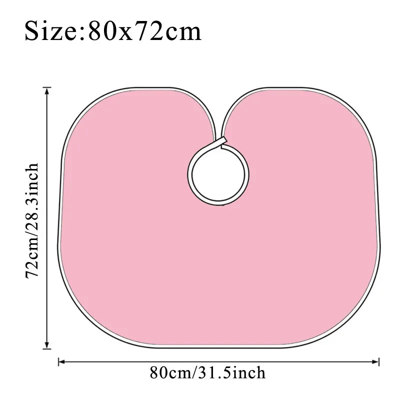 Durable Makeup Cape Hair Cutting Cape Home Salon Use Hairdresser's Cape Hair Cut Cape Easy To Clean