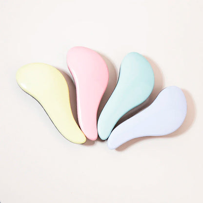 Brosse de douche à enroulement valide antistatique, brosse à cheveux bouclés humides, outil de coiffure de salon