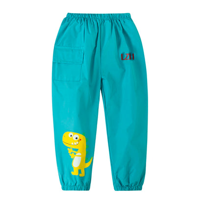 Vêtements imperméables licorne de printemps, tenues à manches longues pour garçons et filles, ensemble manteau à capuche + pantalon, imperméable, vêtements pour enfants de 2 4 6 ans