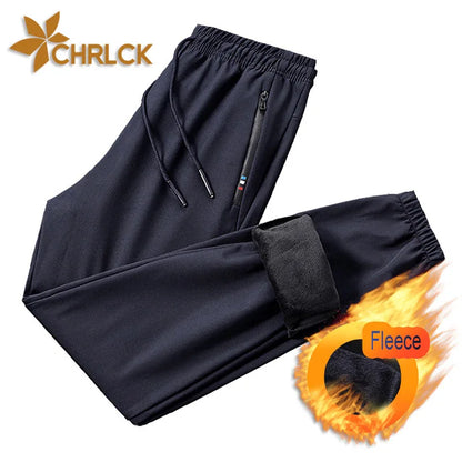 CHRLCK chaud imperméable pantalons de course hommes hiver Softshell polaire pantalon femmes Jogging Camping escalade ski randonnée pantalon