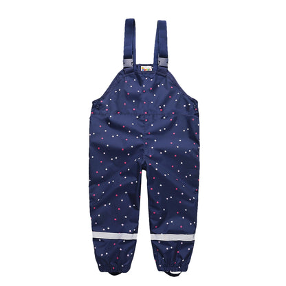 NEYKING-Ensembles de vêtements de salle de bain pour enfants, imperméable, bébé imbibé, salopette, pantalon, combinaison pour filles, veste pour enfants, fjSet