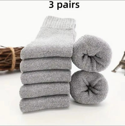 Chaussettes décontractées confortables et rembourrées pour hommes, vêtements d'hiver en plein air pour hommes, indispensables