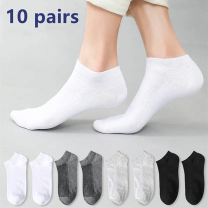 10/5/3 paires respirant Con bas de sport hommes fibre de bambou automne et hiver hommes chaussettes Absorption de la sueur déodorant affaires Sox