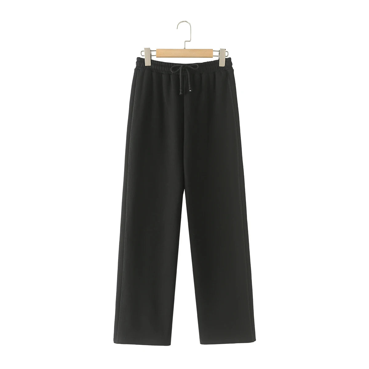 HH femmes solide décontracté sweat pantalon costume à manches longues à capuche polaire pull manteau ample pantalon droit automne femme ensemble