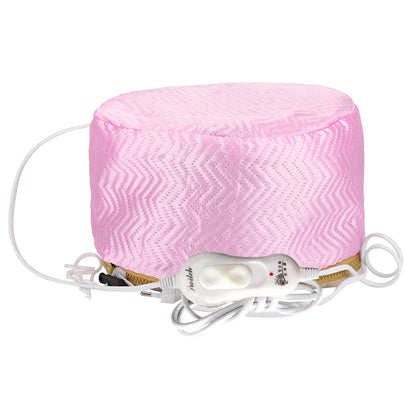 Hair Steamer Cap Electric Hair Heating Cap Thermal Treatment Hat Waterproof Self-heating Hat SPA Nourishing Hair Styling Care