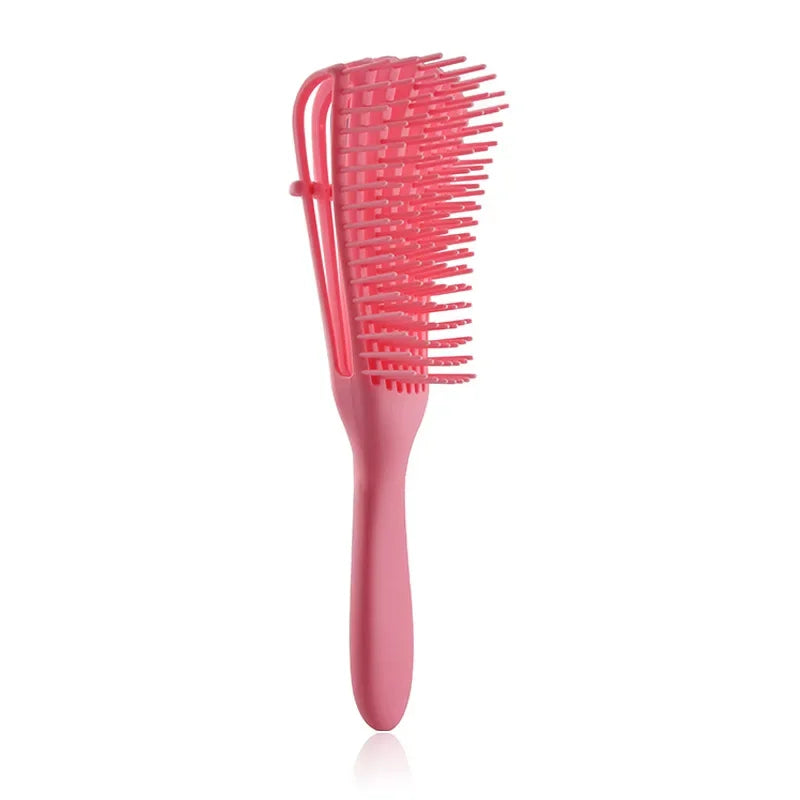 Comb for exfoliating scalp massage female exfoliating styling curly hair hair salon care tools，Special for real hair wigs