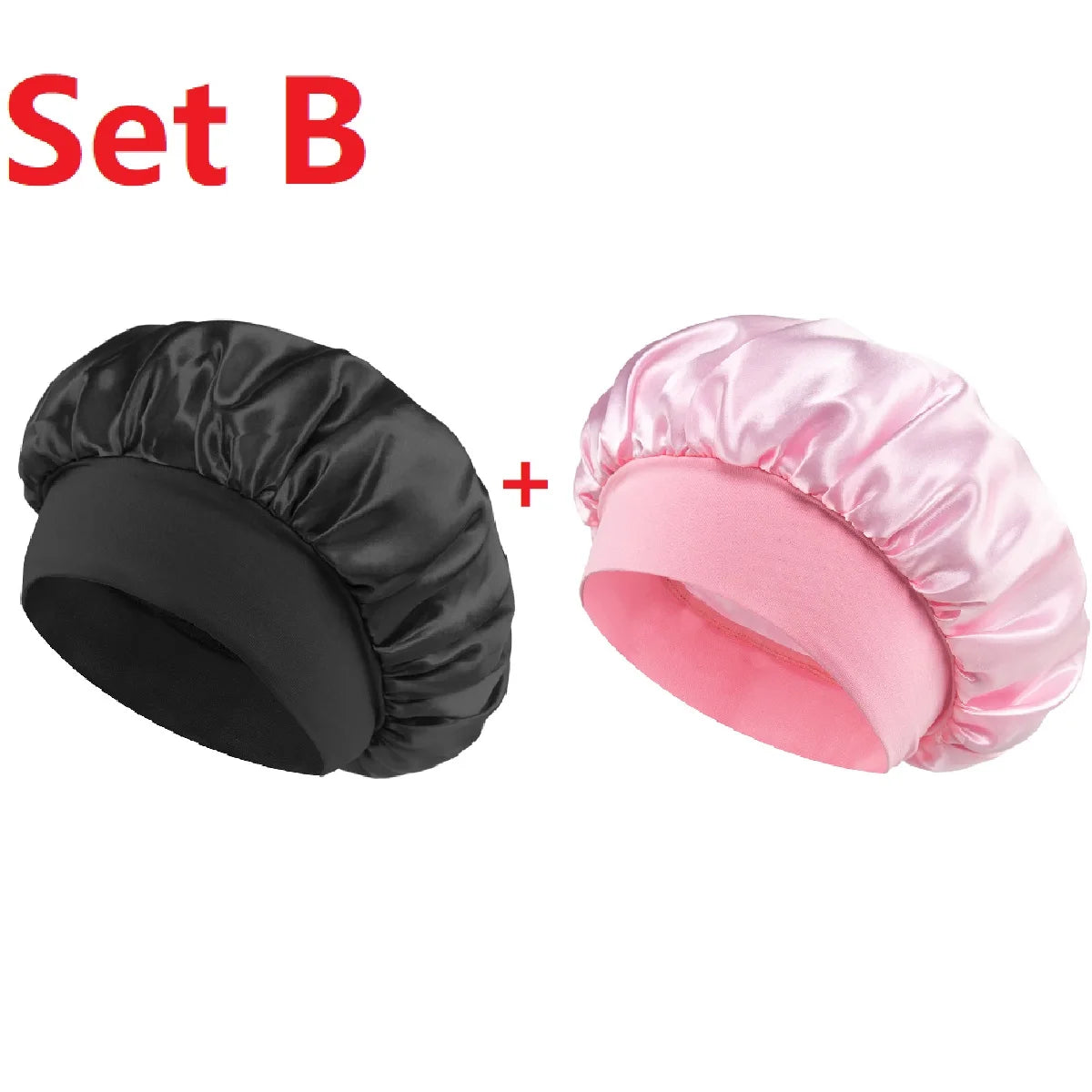 Bonnet de nuit à larges