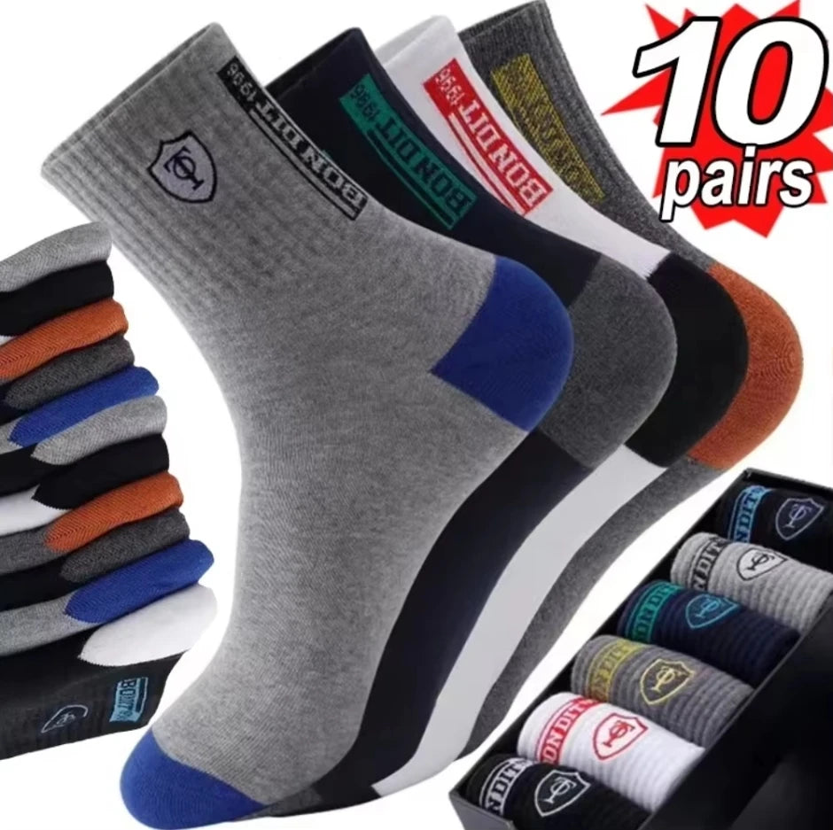Chaussettes décontractées confortables et rembourrées pour hommes, vêtements d'hiver en plein air pour hommes, indispensables